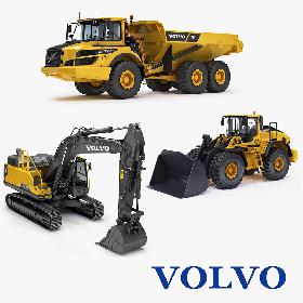 Collection construction equipment Volvo L220H EC380El A40G